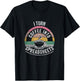 Vintage I Turn Coffee Into Spreadsheets Finance Accountant T-Shirt - T-Shirt | Black