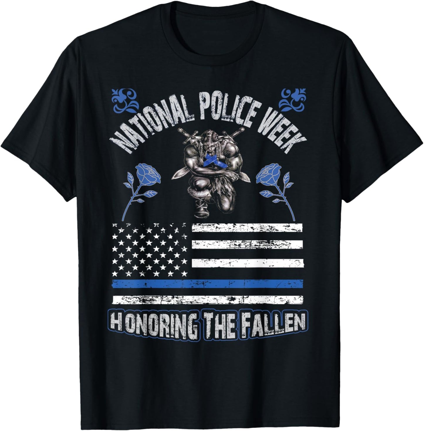 Police Appreciation Week Presents National Police Week 2026 T-Shirt - T-Shirt | Black
