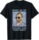 Artsy Van Gogh Meme Design for Artists Men Small T-Shirt - T-Shirt | Black