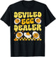 Deviled Egg Dealer Thanksgiving Funny Men Women T-Shirt - T-Shirt | Black