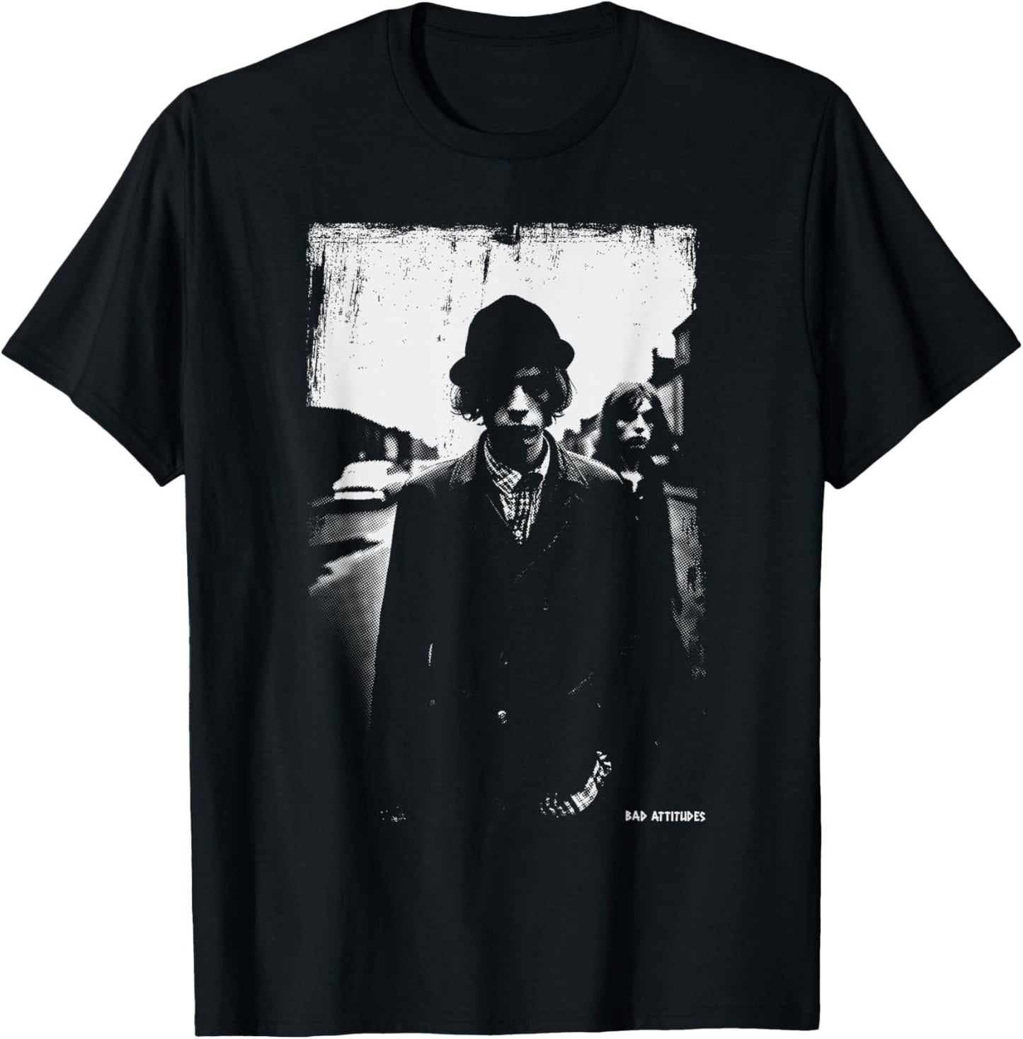 Soft Grunge Aesthetic Street Punk Retro T-Shirt - T-Shirt | Black