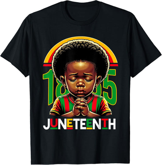 Kids Juneteenth Prince 1865 Black History Month Toddler Boy T-Shirt - T-Shirt | Black
