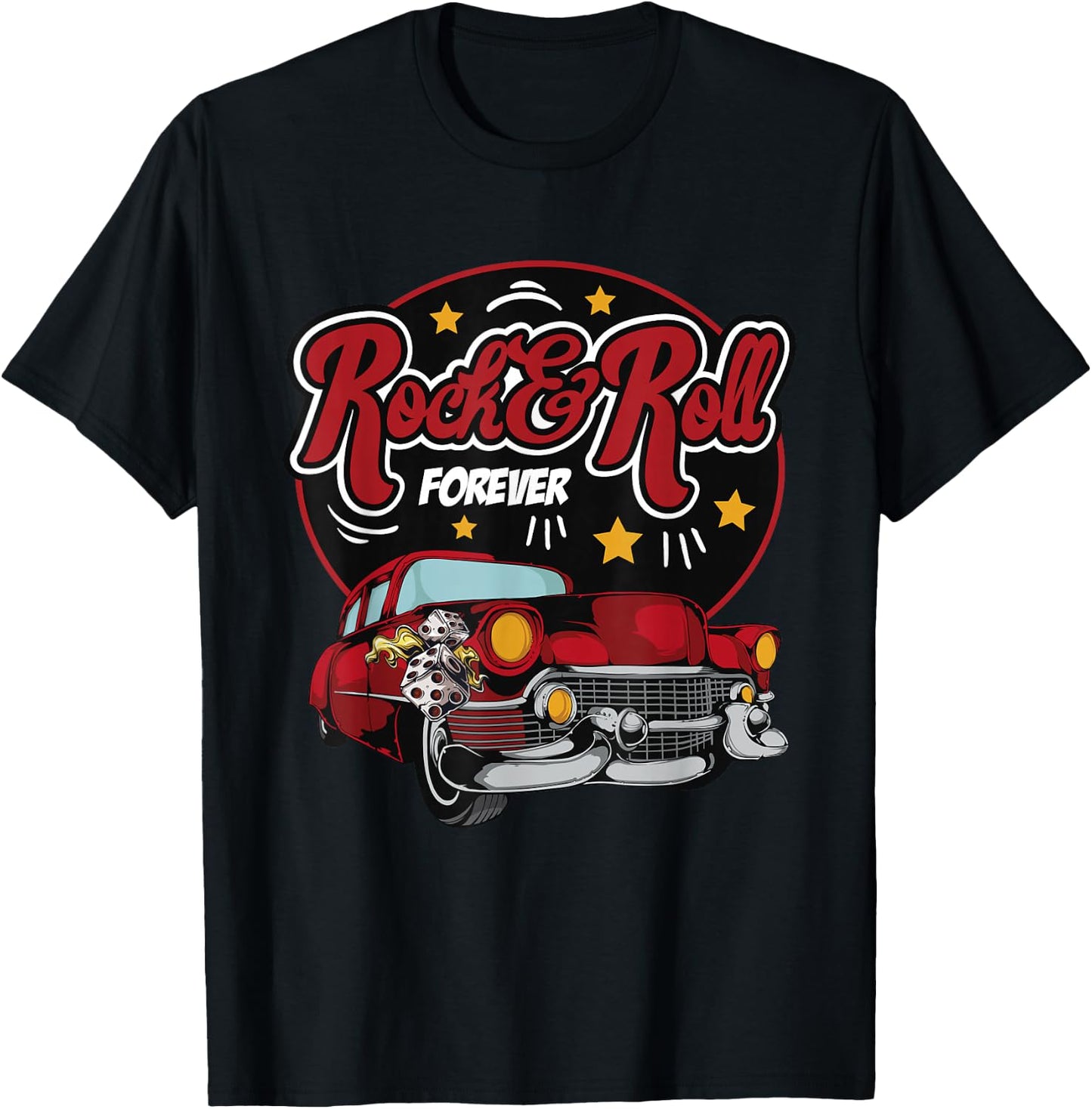 Sock Hop Dance Party 50s Doo Wop Rockabilly Clothes 1950s T-Shirt - T-Shirt | Black