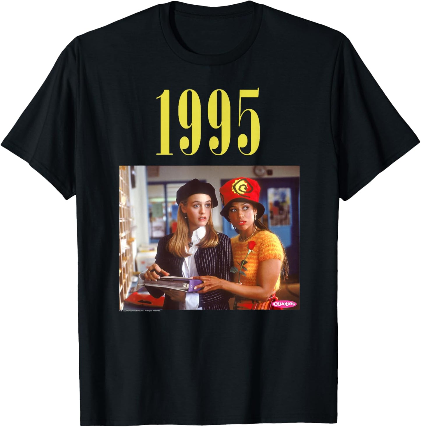 Clueless 1995 Photo T-Shirt - T-Shirt | Black