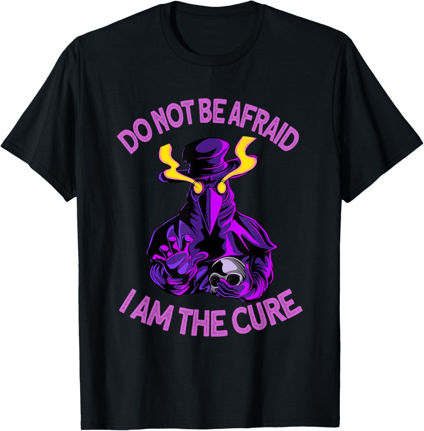 i am the cure - Middle Age Medicines T-Shirt - T-Shirt | Black