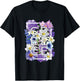 Flowers of Greece Word Art - Greek Pride T-Shirt - T-Shirt | Black