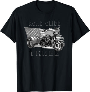 Road Glide Three T-Shirt - T-Shirt | Black