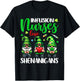 Infusion Nurse Love Shenanigans Gnomes Nurse St Patricks Day T-Shirt - T-Shirt | Black