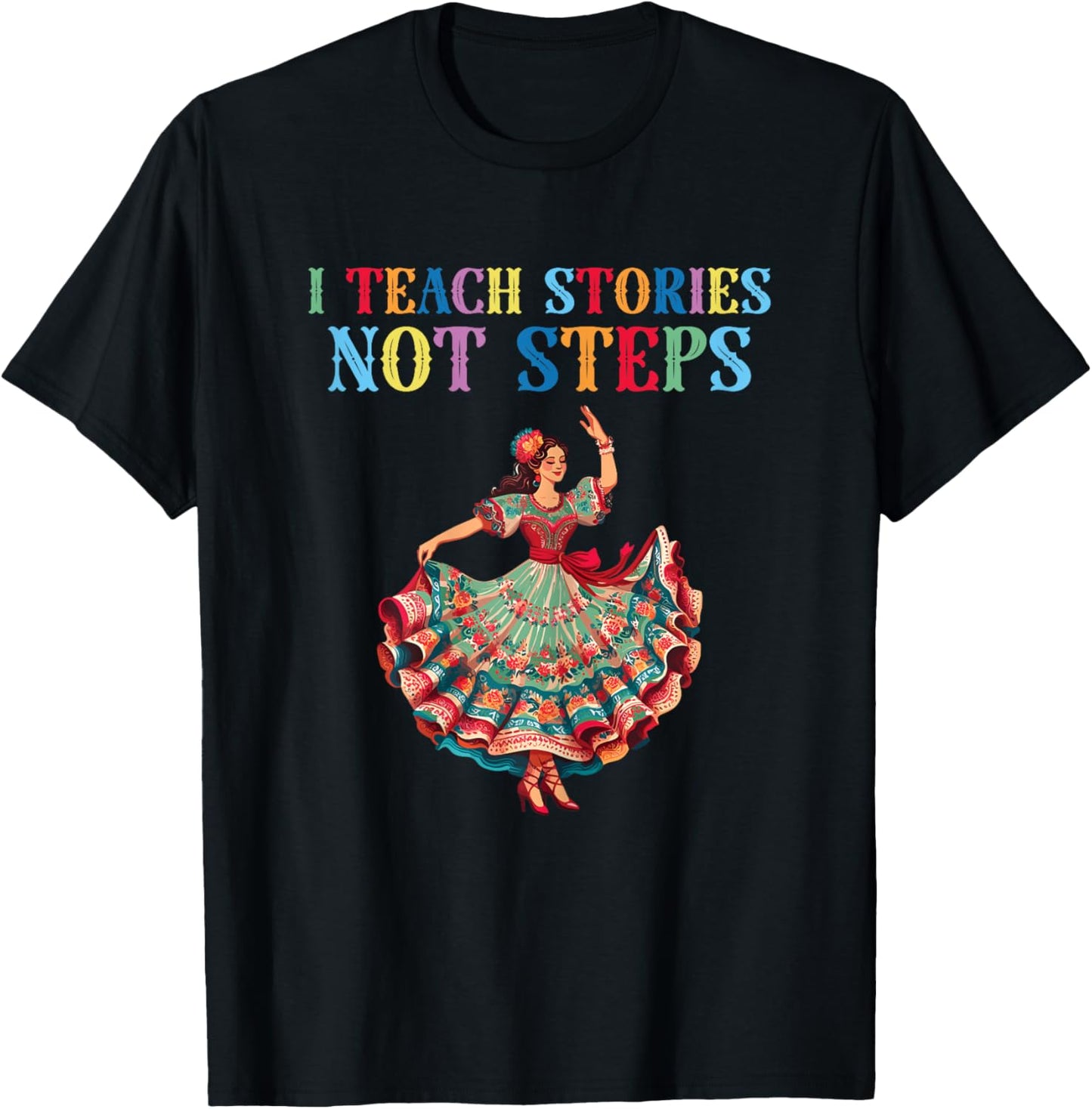 Mexican dance Ballet Folklorico teacher Women T-Shirt - T-Shirt | Black