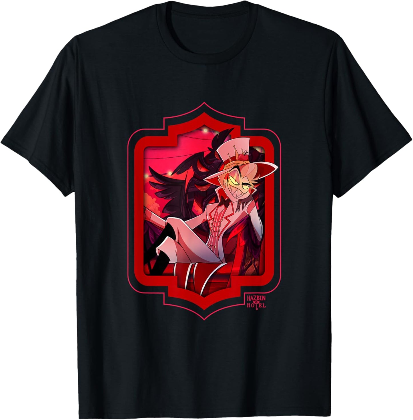 Hazbin Hotel - Lucifer T-Shirt - T-Shirt | Black