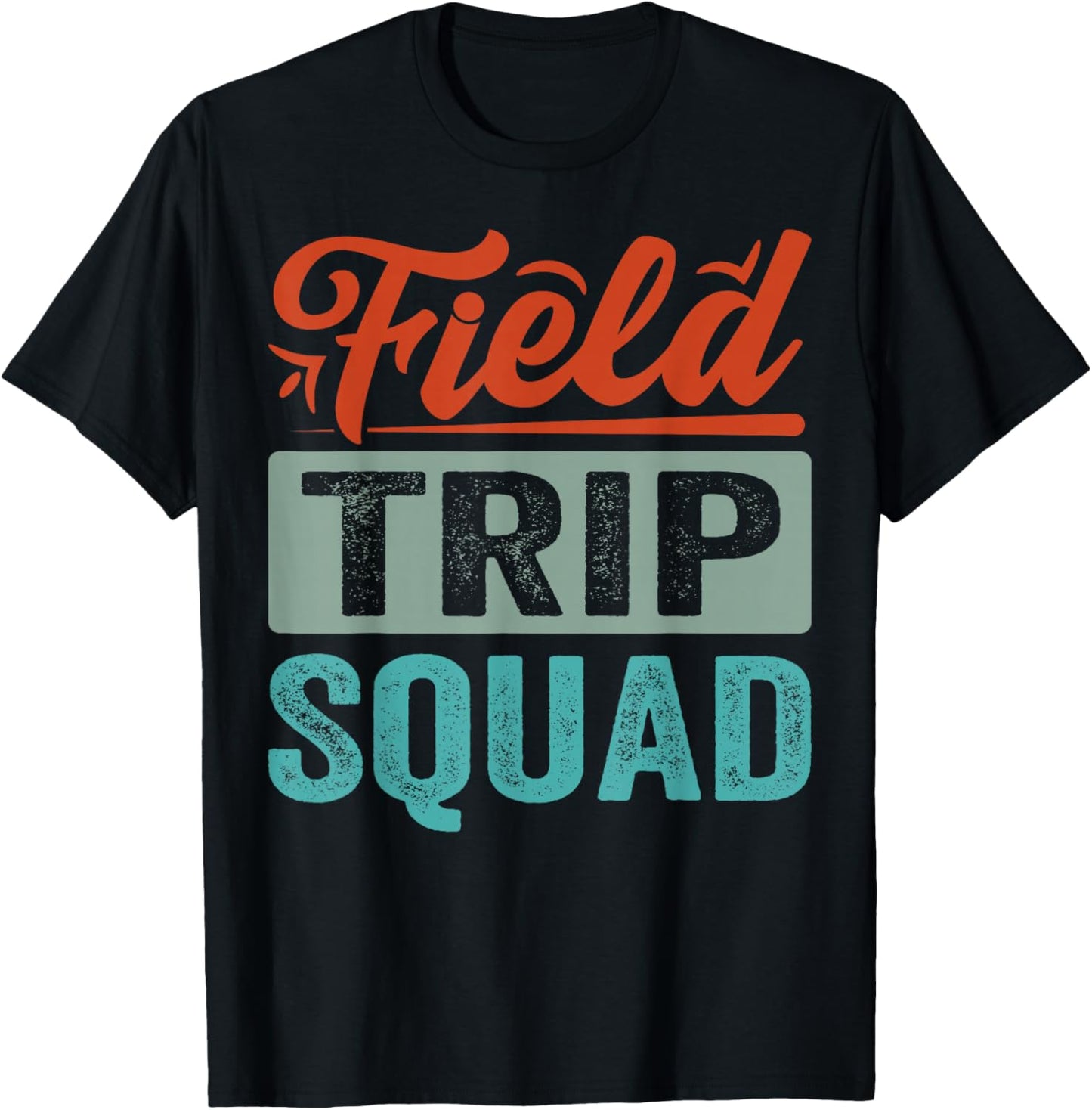 Field Trip Squad T-Shirt - T-Shirt | Black