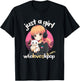 Kpop & Cats K-Pop Merch Korean Merchandise Teen Girls Cute T-Shirt - T-Shirt | Black