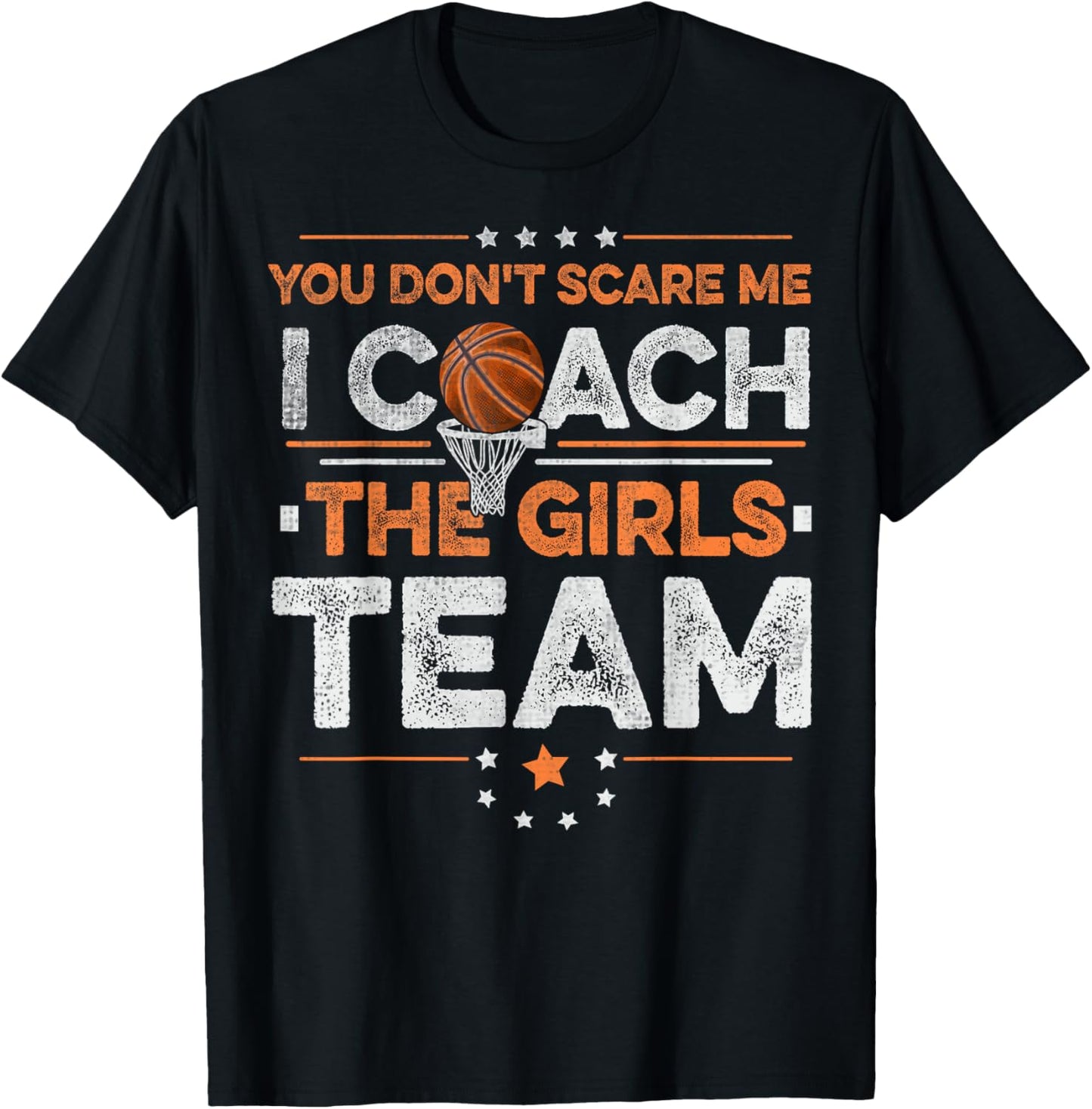 Basketball Girl Coach Quote for a Basketball Coach for girls T-Shirt - T-Shirt | Black
