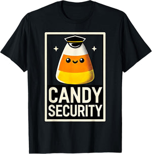 Candy Security Shirt Pretend I'm Candy Halloween T-Shirt - T-Shirt | Black