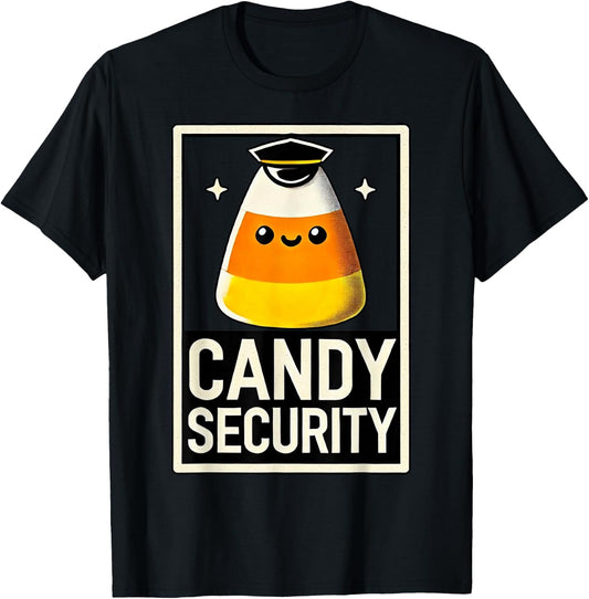 Candy Security Shirt Pretend I'm Candy Halloween T-Shirt - T-Shirt | Black