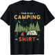 Camping Cosuin Funny Camper T-Shirt - T-Shirt | Black