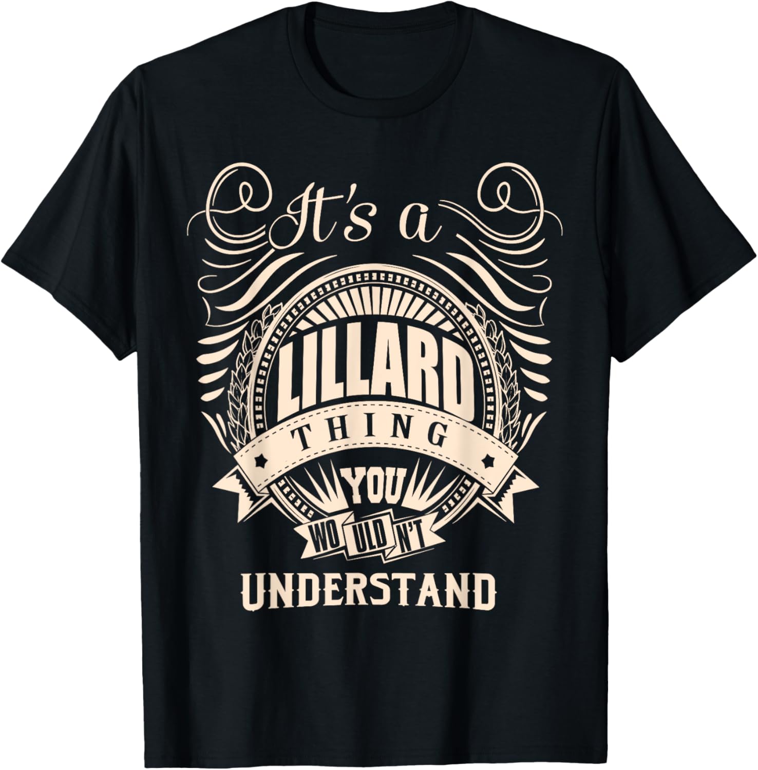 LILLARD FAMILY IDEA GIFTS -Kids Black Halloween Humor Modern Short Sleeve , Small T-Shirt - T-Shirt | Black