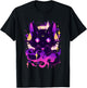 Yami Kawaii Devil Cat Creepy Cute Pastel Goth Japanese T-Shirt - T-Shirt | Black