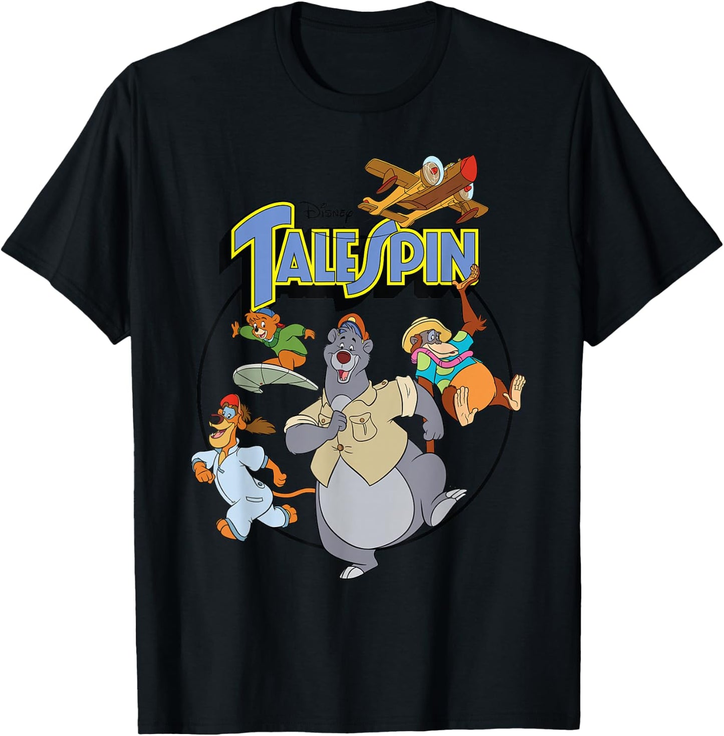 Disney - Tale Spin Crew T-Shirt - T-Shirt | Black