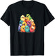 Cute Kawaii Pastel Cockatiel Parakeet Bird Boys Girls Kids T-Shirt - T-Shirt | Black