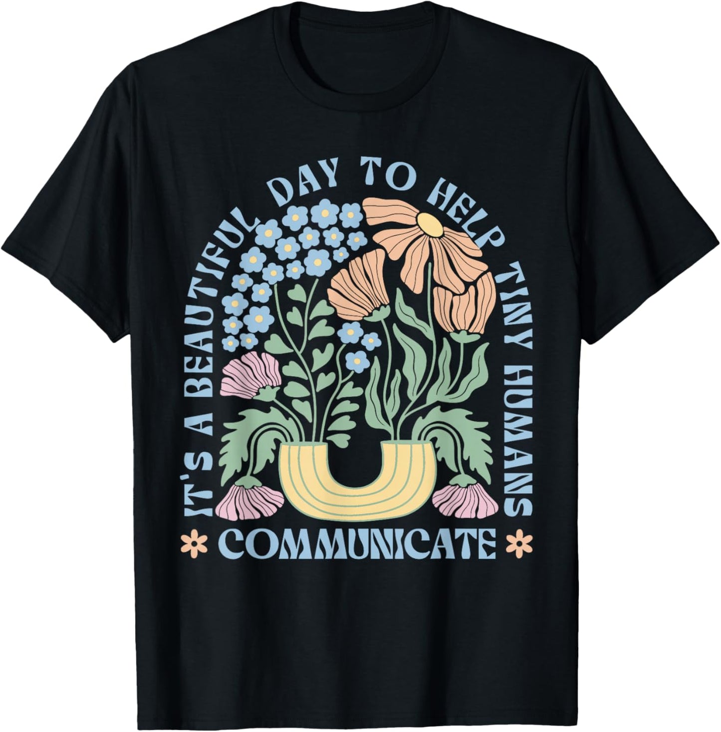 Speech Language Pathologist Pathology Speech Therapy SLP T-Shirt - T-Shirt | Black