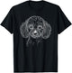 Laroli Aesthetic Art -Adult Toy Poodle Dog , Black, Small, Short Sleeve T-Shirt - T-Shirt | Black