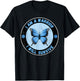 I Am A Warrior I Will Survive Cute Blue Morpho Butterfly T-Shirt - T-Shirt | Black