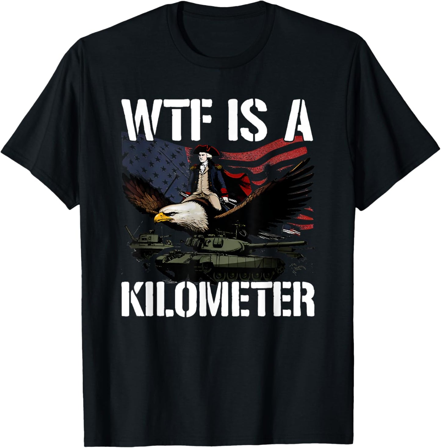 Wtf is a Kilometer T-Shirt - T-Shirt | Black