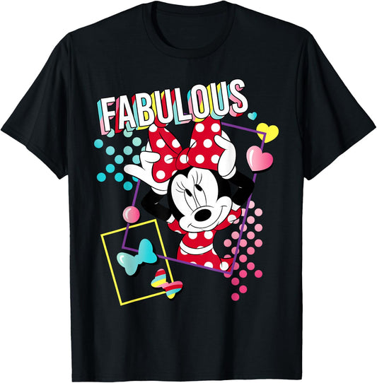 Disney - Minnie Rock the Dots Fabulous T-Shirt - T-Shirt | Black