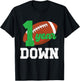 Kids 1st Birthday Party Football Boy One Year Old Football Player T-Shirt - T-Shirt | Black