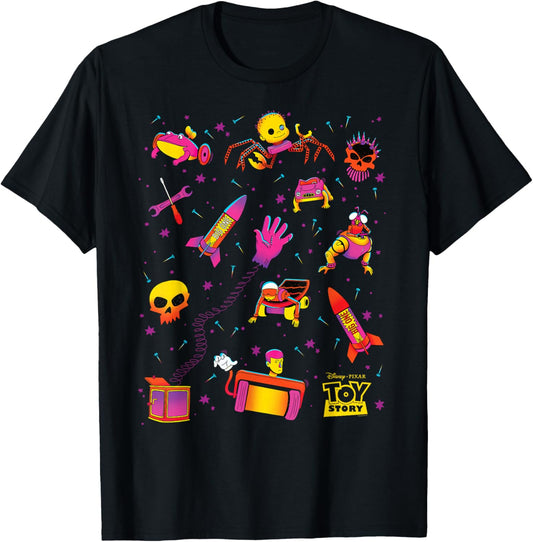 Disney and Pixar’s Toy Story Sid’s Mutant Toys Halloween T-Shirt - T-Shirt | Black