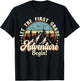 Back To School Let The 1st Grade Adventure Begin T-Shirt - T-Shirt | Black