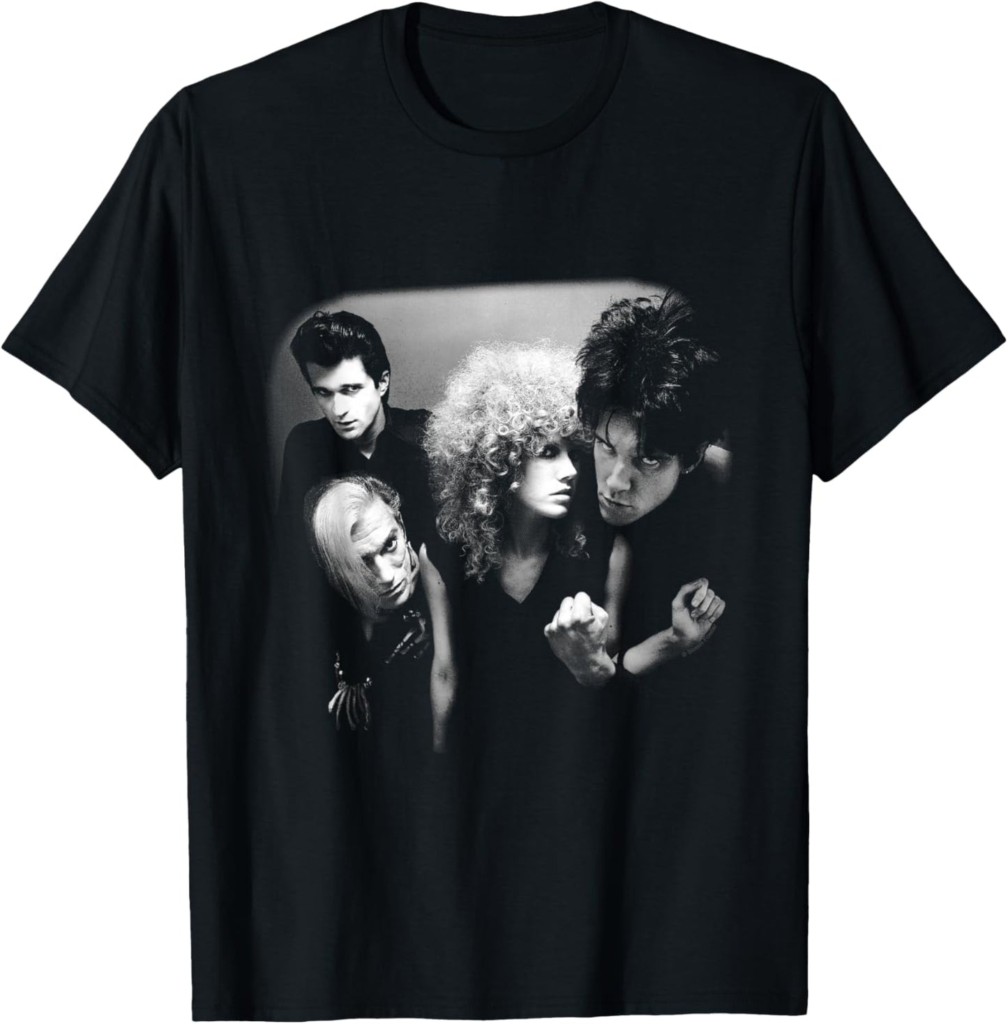 The Cramps Punk Band Shoot by Simon Fowler T-Shirt - T-Shirt | Black