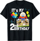 Humpty Dumpty Nursery Song Rhyme Toddler 2nd Birthday Party T-Shirt - T-Shirt | Black