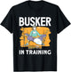Busker training Banjo Busker Busking T-Shirt - T-Shirt | Black
