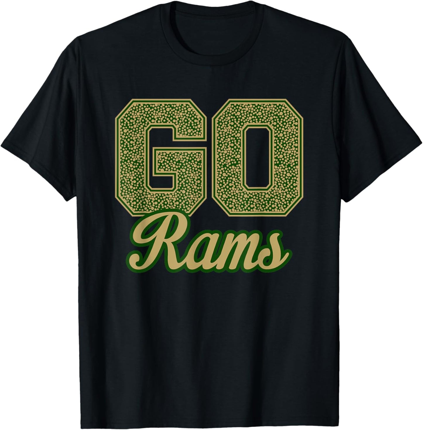 Grayson Rams GO! School Pride T-Shirt - T-Shirt | Black