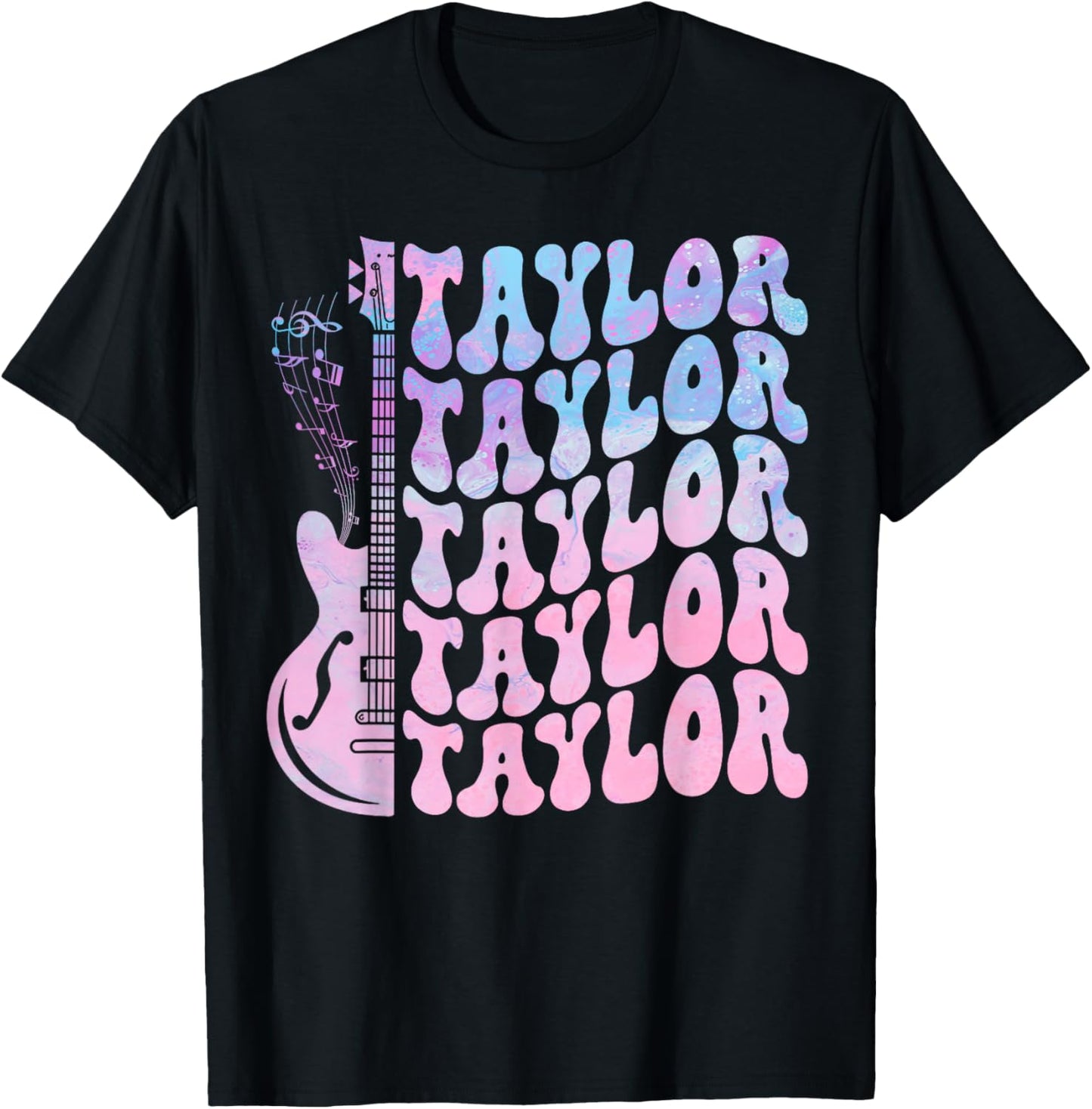 Taylor Name, Boy Girl Funny T-Shirt - T-Shirt | Black