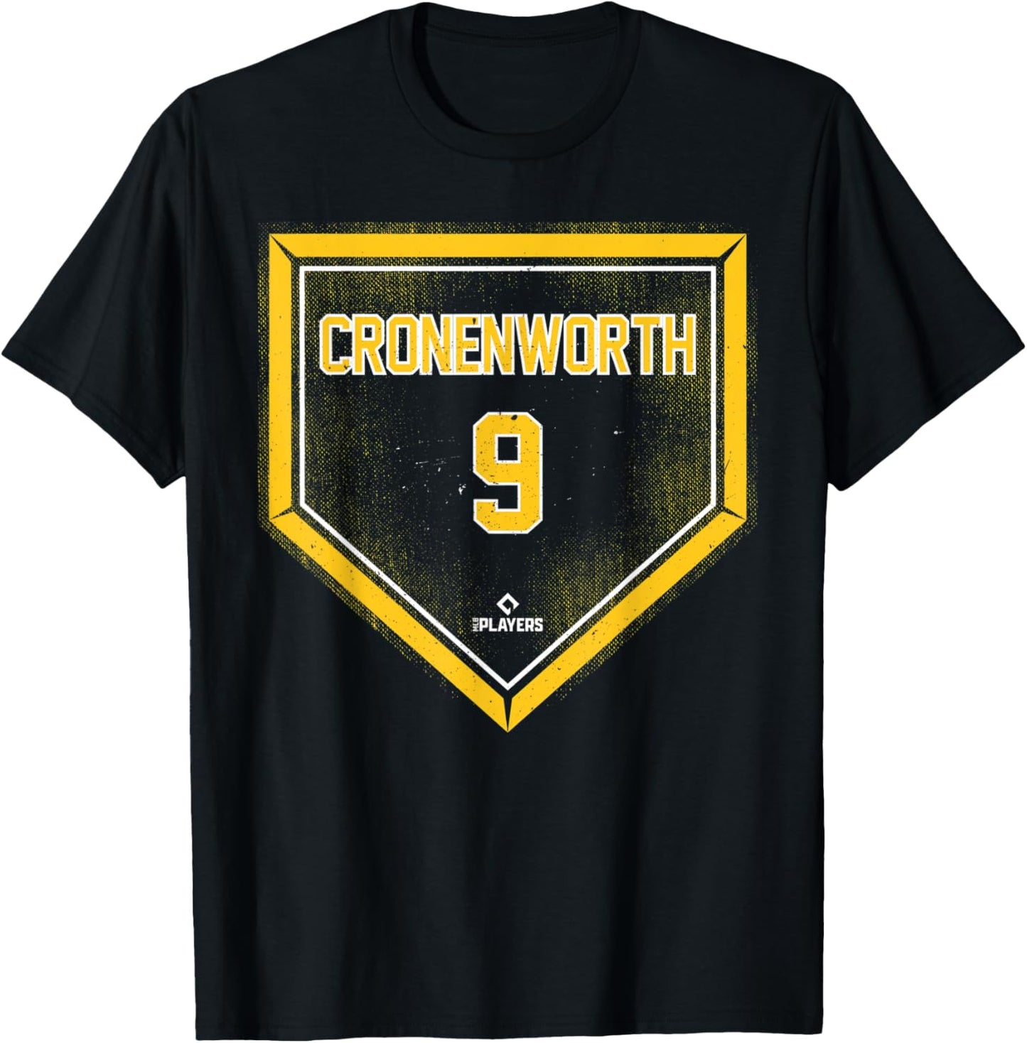 Jake Cronenworth Home Plate Gameday Jake Cronenworth T-Shirt - T-Shirt | Black