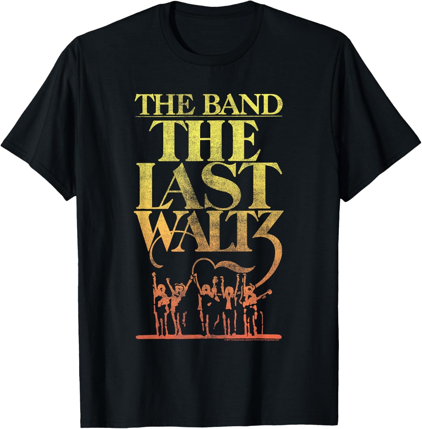 The Band the Last Waltz T-Shirt - T-Shirt | Black