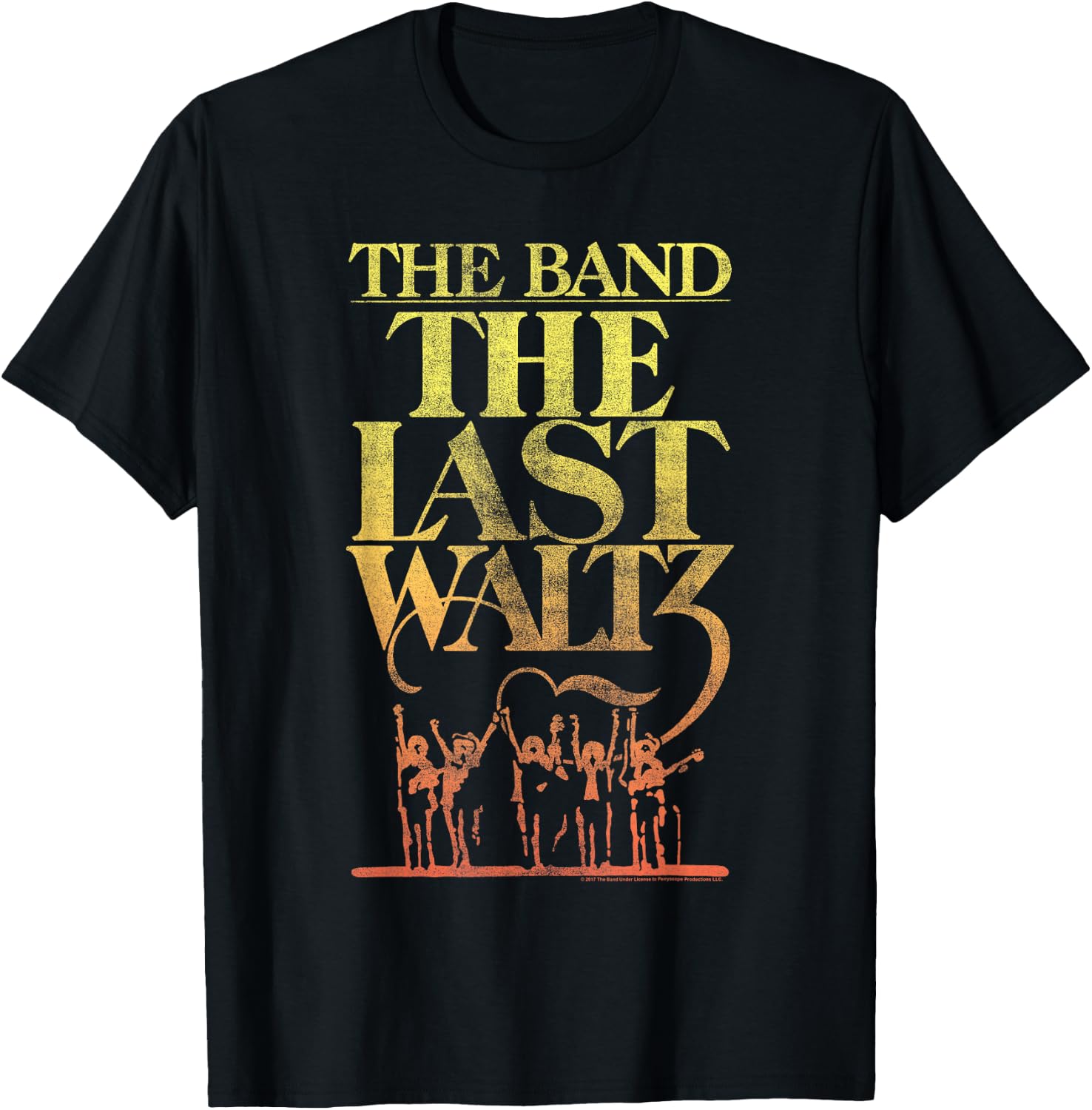 The Band the Last Waltz T-Shirt - T-Shirt | Black
