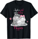 Just A Girl Who Loves Hippo T-Shirt - T-Shirt | Black