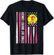 Strike Out Breast Cancer Softball Fight Awareness Men T-Shirt - T-Shirt | Black