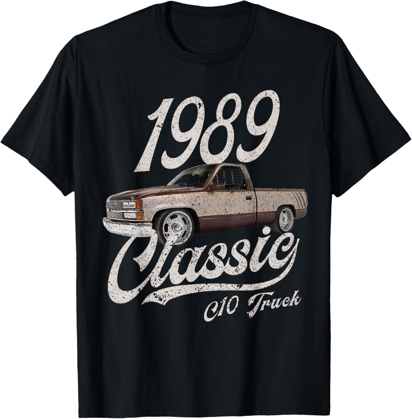 1989 89 C10 Truck T-Shirt - T-Shirt | Black