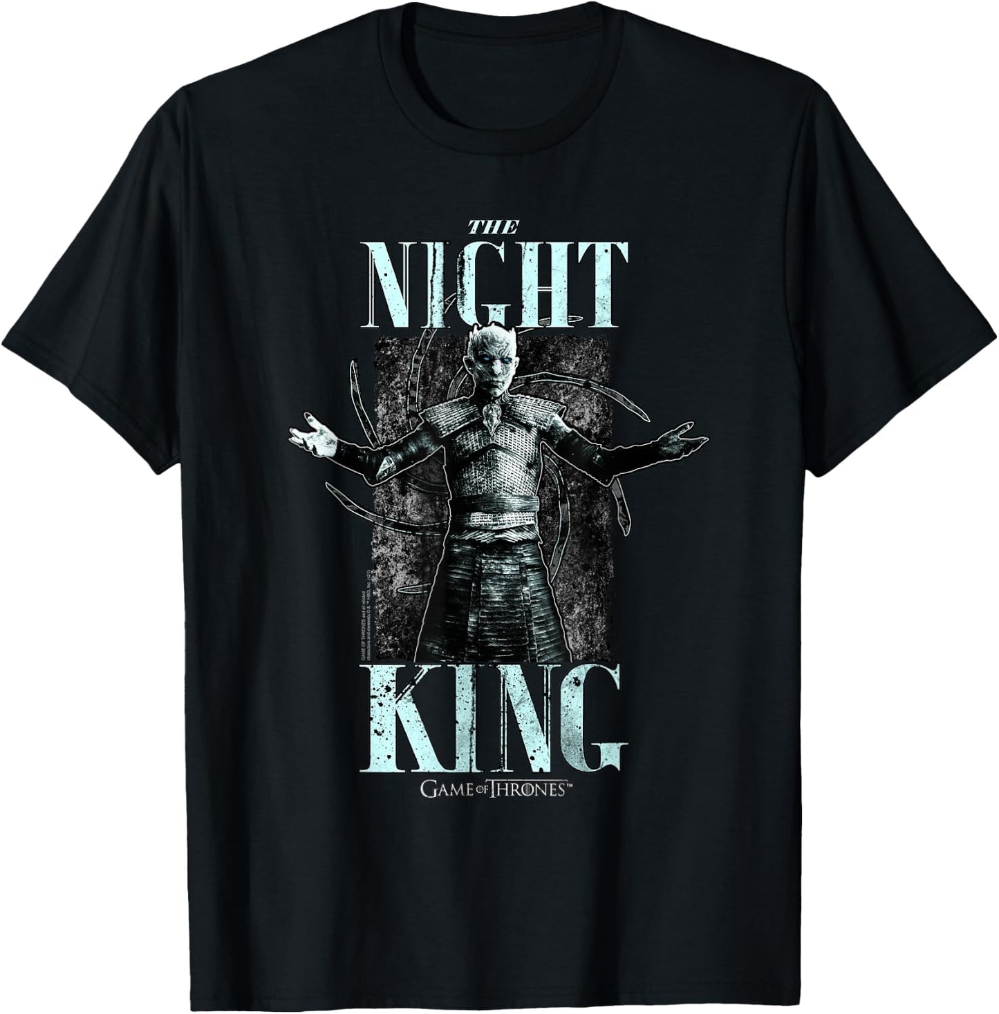 Game of Thrones The Night King Gothic T-Shirt - T-Shirt | Black