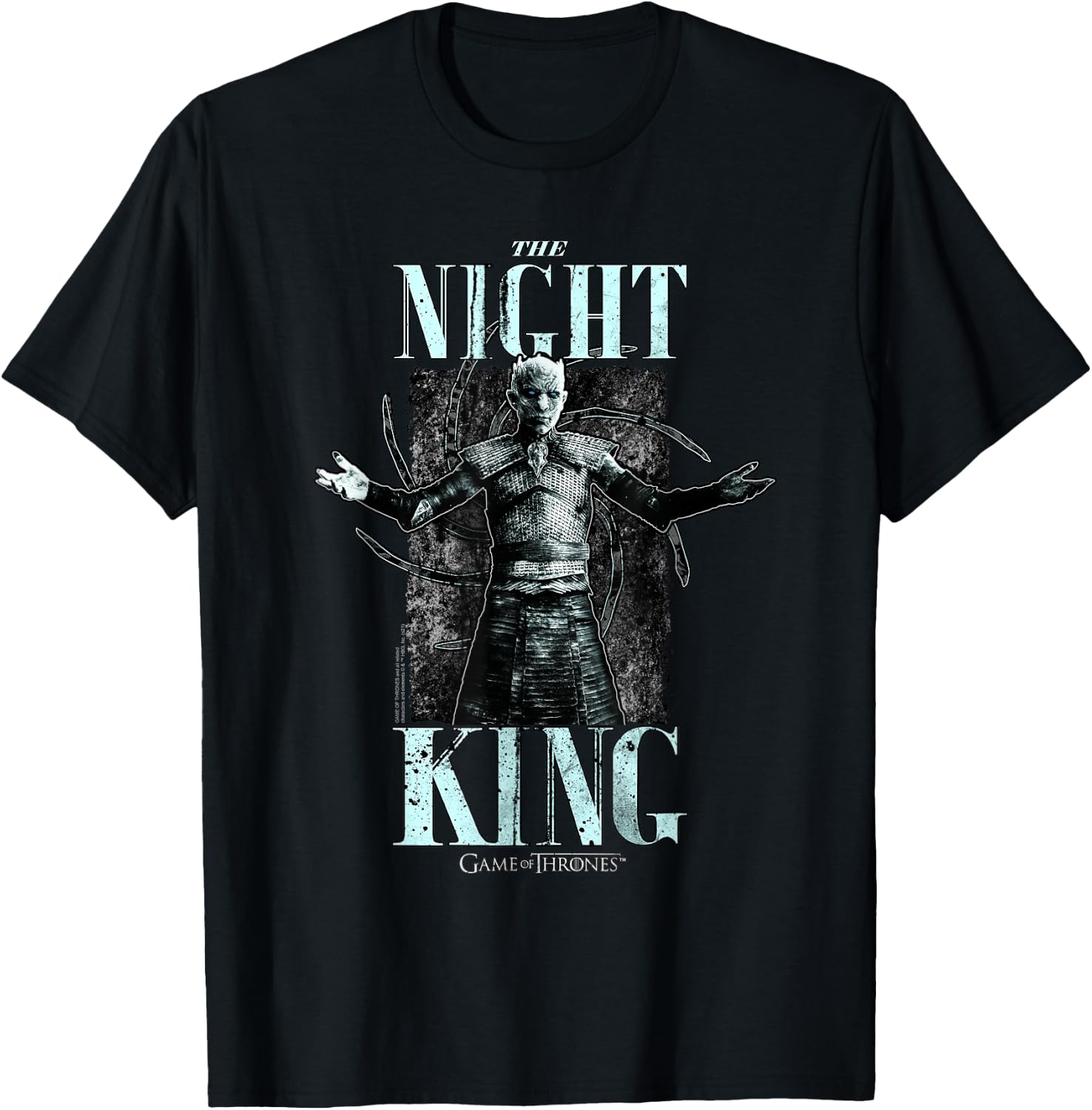 Game of Thrones The Night King Gothic T-Shirt - T-Shirt | Black