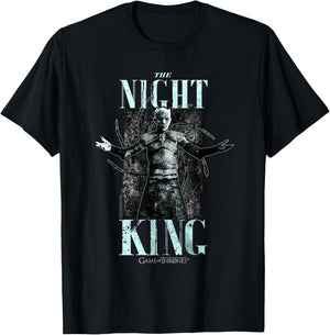 Game of Thrones The Night King Gothic T-Shirt - T-Shirt | Black