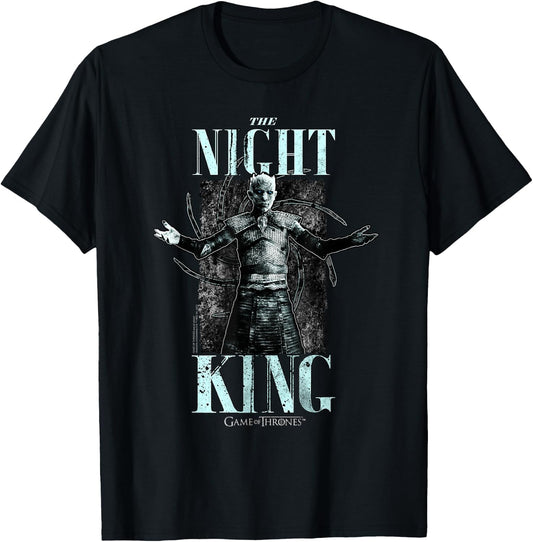 Game of Thrones The Night King Gothic T-Shirt - T-Shirt | Black