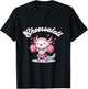 Cute Axolotl Cheerleader T-Shirt - T-Shirt | Black