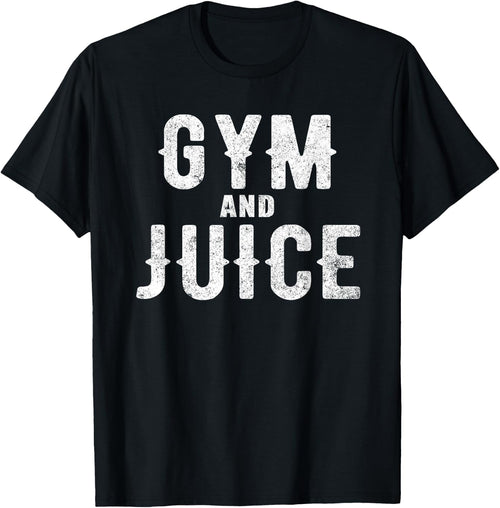 Gym and Juice Gift Cool gym t shirt
