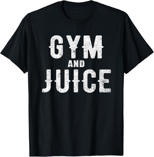 Gym and Juice Gift Cool gym t shirt T-Shirt - T-Shirt | Black